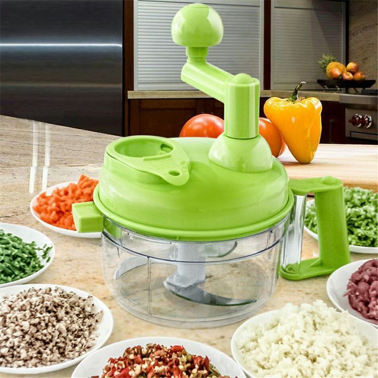 4 in 1 Portable Electric Vegetable Cutter Set