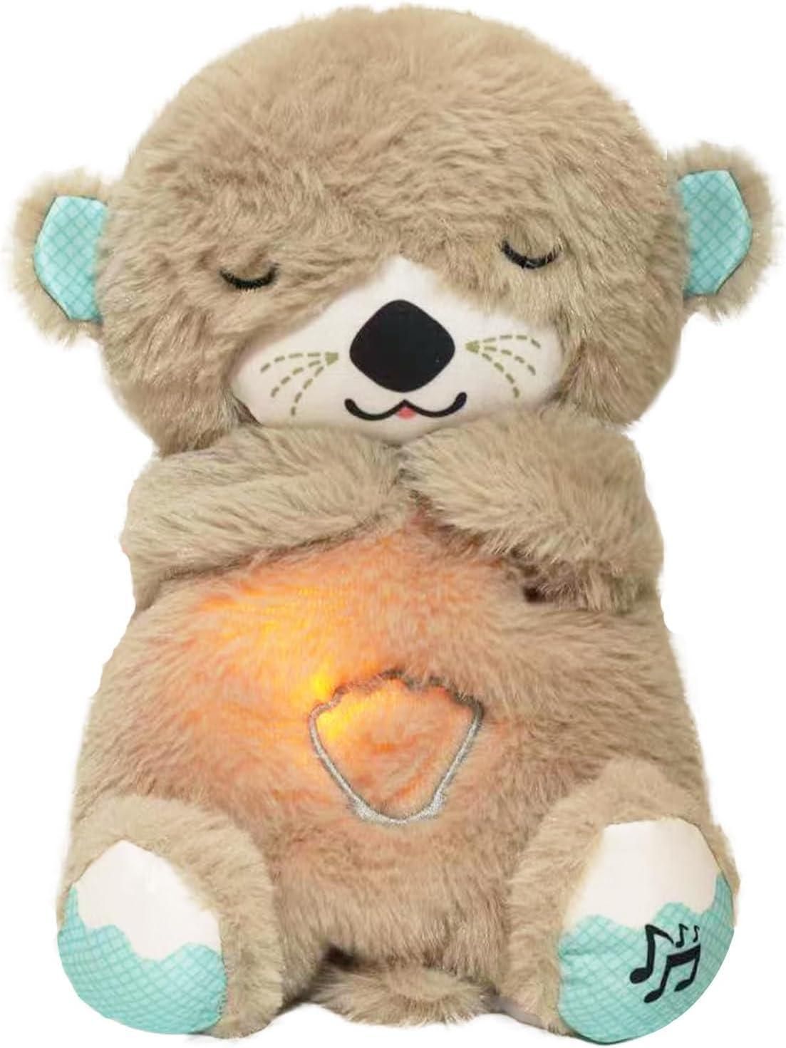 Breathing Teddy Bear with Soothing Music.