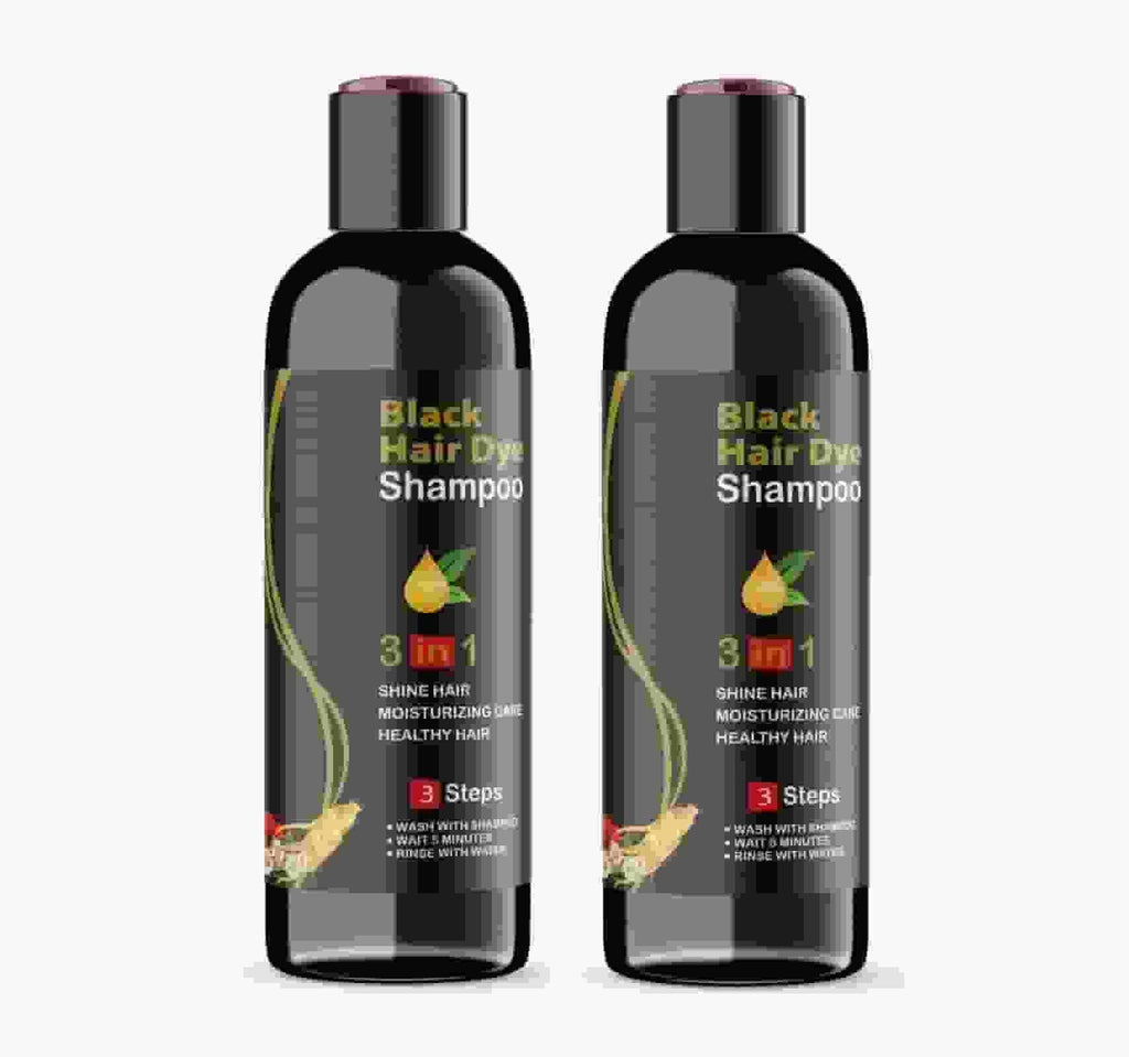 BBDLOSDREAM Black Hair Shampoo 3 in 1-100ml (Pack of 2)