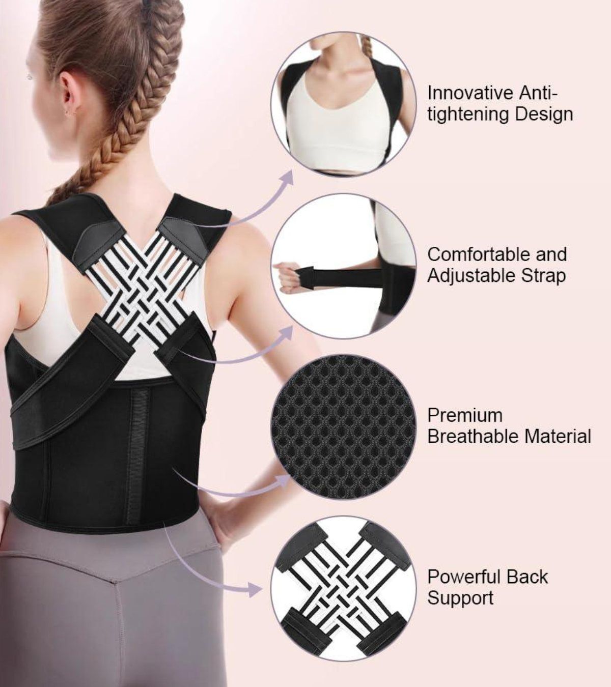 Posture Corrector Belt Unisex